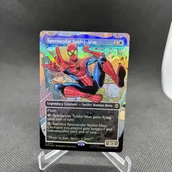 MTG Spectacular Spider-Man (Borderless Foil) Marvel's Spider-Man 14 NM - Image 1