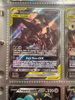 Pokemon Umbreon & Darkrai GX Tag Team Powers Collection Promo #SM241 PSA 10 - Image 1