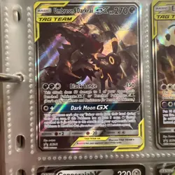 Pokemon Umbreon & Darkrai GX Tag Team Powers Collection Promo #SM241 PSA 10 - Image 2