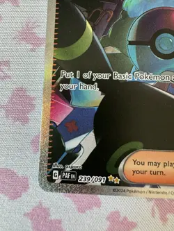 Pokemon TCG Penny 239/091 SV: Paldean Fates Special Illustration Rare Holo EN - Image 4