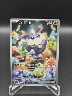 Pokemon TCG Carbink 242/217 Ascended Heroes Illustration Rare Holo NM Condition - Image 1