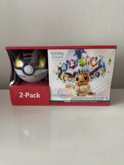 Pokemon Prismatic Evolutions ETB & Pokeball Sams Club Exclusive - Image 1