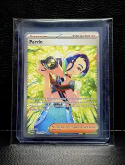 PERRIN 220/167 SPECIAL ILLUSTRATION RARE TWILIGHT MASQUERADE POKEMON - Image 1