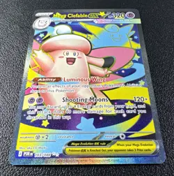Pokemon Mega Clefable ex Ultra Rare Full Art Holo 103/088 Perfect Order - Image 2