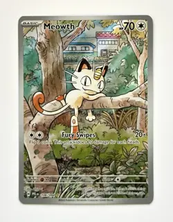 Pokemon TCG - Meowth 106/094 – Phantasmal Flames - Image 1