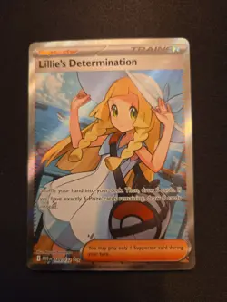 Pokemon Lillie's Determination 169/132 Me01: Mega Evolution Holo - Image 1