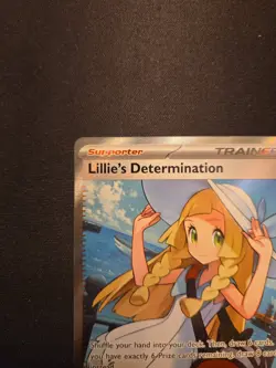 Pokemon Lillie's Determination 169/132 Me01: Mega Evolution Holo - Image 2