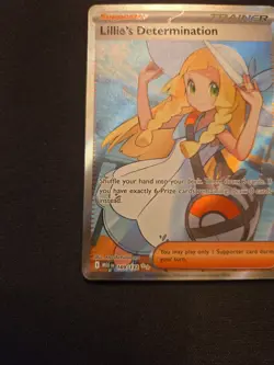 Pokemon Lillie's Determination 169/132 Me01: Mega Evolution Holo - Image 5