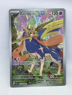 Pokemon TCG Phantasmal Flames Illustration Rare - Zacian #100/094 - Image 1