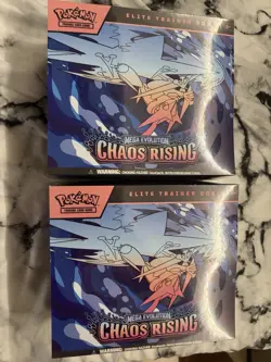 Pokemon mega evolution chaos Rising Trainer Box - ETB X 2 (get 2 ETBs) - Image 2