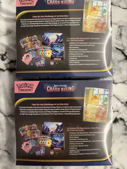 Pokemon mega evolution chaos Rising Trainer Box - ETB X 2 (get 2 ETBs) - Image 3