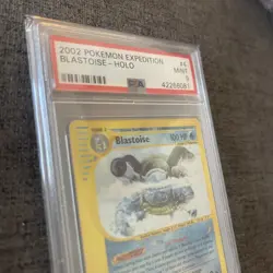 Pokemon Blastoise Expedition Holo Rare #4 PSA 9 Mint - Image 5