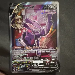 Genesect V 255/264 Fusion Strike Full Art Holo Ultra Rare Pokemon TCG English - Image 1