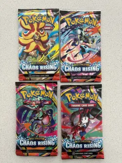 Pokemon TCG Chaos Rising Booster Pack x 2 - Image 1