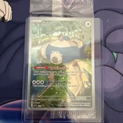 SNORLAX Sealed 151 SVP EN 051 Black Star Promo Scarlet & Violet Pokemon 151 - Image 1