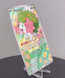 Pokemon TCG Shaymin 185/182 Destined Rivals Illustration Rare NM/Mint - Image 2