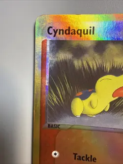 Cyndaquil 59/100 Sandstorm Pokemon Reverse Holo Cleanest DMG (NM Back) - Image 3