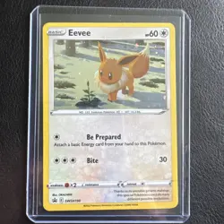 Pokemon TCG - Eevee SWSH190 Black Star Promo Holo - Image 1