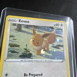 Pokemon TCG - Eevee SWSH190 Black Star Promo Holo - Image 3