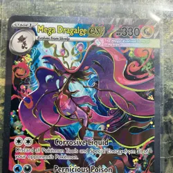 Mega Dragalge EX 118/086 Pokemon TCG Chaos Rising SIR Secret Illustration Rare ✨ - Image 2
