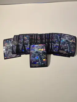 Yu-Gi-Oh! Double Dragon Card Sleeves 50ct Blue-Eyes Azure-Eyes Slight Bow - Image 2