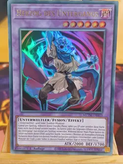 Herzog Des Untergangs MZTM-DE033 Ultra Rare Deutsch NM YUGIOH - Image 1