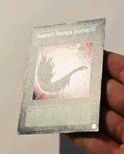 Yugioh Harpie's Feather Duster SDD-003 Prismatic Secret Rare NM - Image 5
