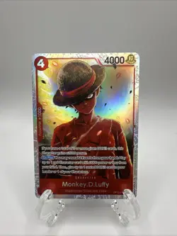 Monkey D Luffy SR OP12-015 Legacy of the Master One Piece English - Image 1