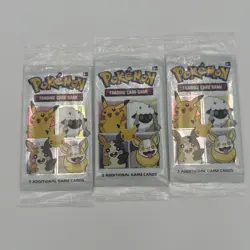Pokemon 25th Anniversary Cinnamon Toast Crunch Cereal Promo Lot Of 3 Packs - Image 1