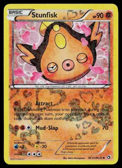 Pokemon Card - Stunfisk Legendary Treasures: Radiant Collection RC12/RC25 Holo - Image 1