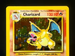 Pokemon TCG Charizard Base Set 4/102 1999 Unlimited Holo RARE! - Image 2