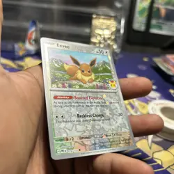 Eevee 74/131 Prismatic Evolutions 2025 Pokemon Day - NM - Image 2