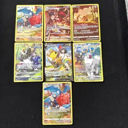 Pokemon TCG Card Zeraora V TG16/TG30 + 6 other TG30 cards NM - Image 1