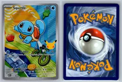 Squirtle 039 Holo Promo ME: Mega Evolution Promo Pokemon Card Holo Near Mint - Image 3