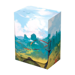 Legion Supplies Deck Box Lands Plains Holds 100 Sleeved Cards - Image 1