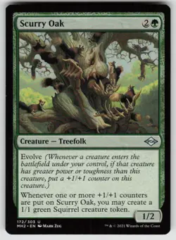 Scurry Oak 172 Uncommon Modern Horizons 2 Magic: The Gathering Near Mint - Image 1