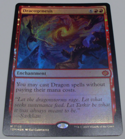 Dracogenesis MTG Foil Tarkir: Dragonstorm 0105 Mythic - Image 1