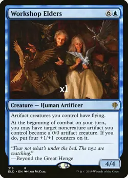 MTG Throne of Eldraine ELD Workshop Elders MINT - Image 1
