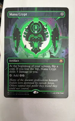 Mana Crypt (0017f) (Borderless) Special Guests Foil - Image 1