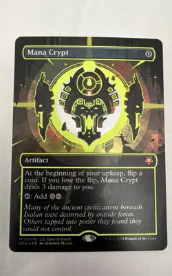 Mana Crypt (0017b) (Borderless) Special Guests Foil - Image 1