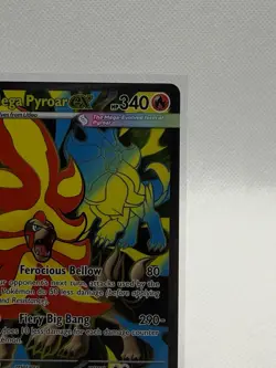 Mega Pyroar ex 099/086 - ME04: Chaos Rising (CRI) Ultra Rare Holo Pokemon Card - Image 2