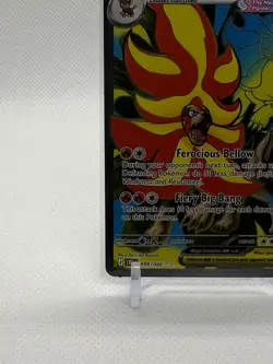 Mega Pyroar ex 099/086 - ME04: Chaos Rising (CRI) Ultra Rare Holo Pokemon Card - Image 4