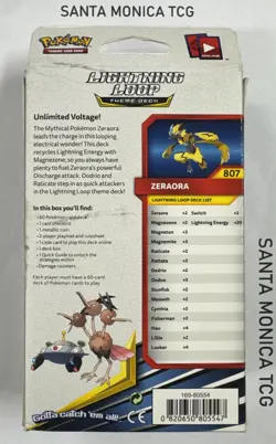 Pokemon TCG Sun And Moon Unbroken Bonds Theme Deck Sealed - Lightning Loop - Image 2