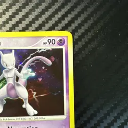 Pokemon TCG Mewtwo 9/100 Majestic Dawn Holo Rare LP - Image 3