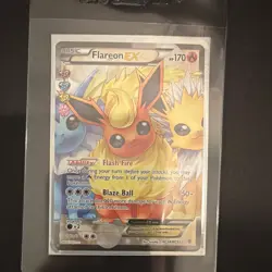 The Pokemon Company Flareon EX RC28/RC32 Generations Full Art Holo UR Eng - Image 1
