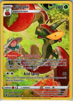 Flapple TG02/TG30 SWSH10: Astral Radiance Trainer Gallery - Pokemon Card - NM - Image 1