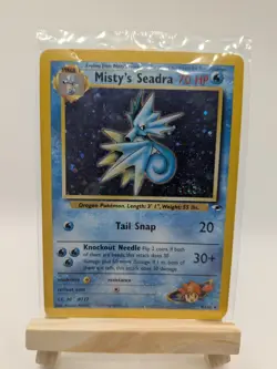 Pokemon Card - Misty's Seadra (Prerelease) WoTC Promo 009/132 Holo Promo - Image 1