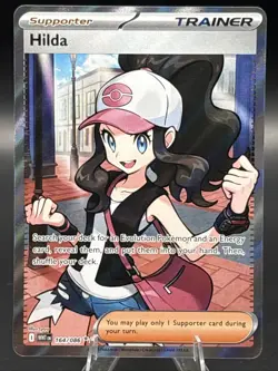 Pokemon TCG - Hilda - 164/086 - White Flare - Ultra Rare - Image 1