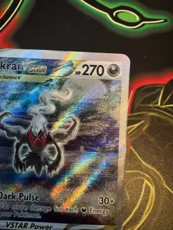 Pokemon TCG SWSH Crown Zenith Galarian Gallery Darkrai VStar GG50/GG70 Holo Card - Image 3