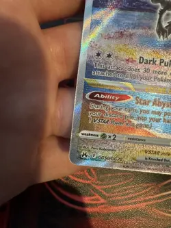Pokemon TCG SWSH Crown Zenith Galarian Gallery Darkrai VStar GG50/GG70 Holo Card - Image 5
